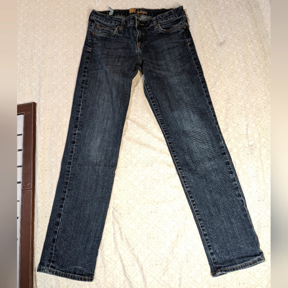 Kut From the Kloth 8 boyfriend ankle‎  dark stonewash denim jeans